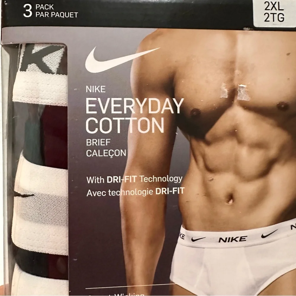 Nike Men's Everyday Cotton Briefs 2x